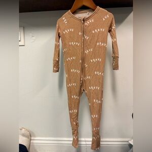 Brave Kids One Piece in Brown